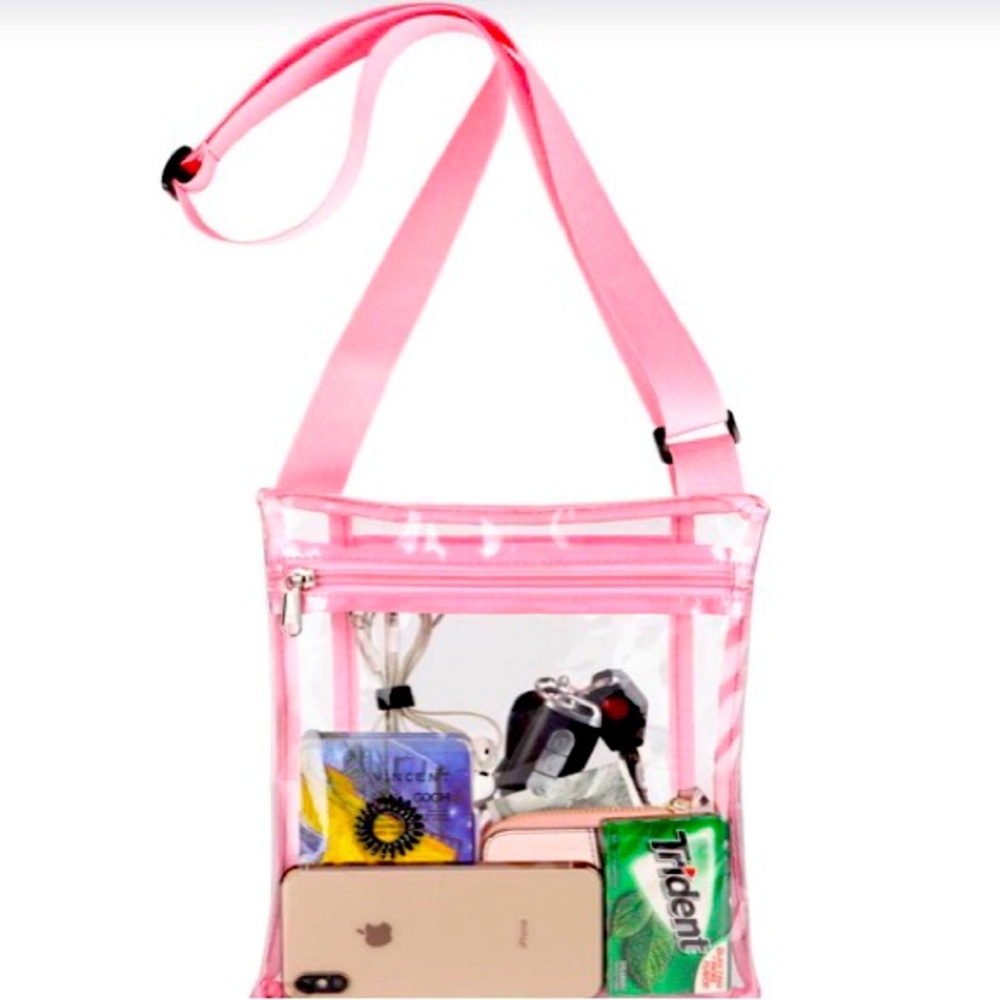 Cross bag clear